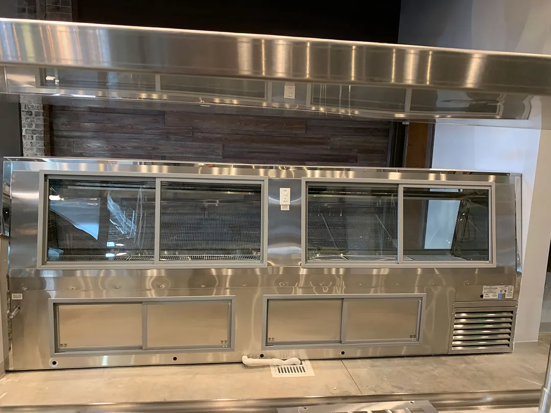 Howard-McCray SC-CMS34N-12-S-LED 144" Double Duty Flat Refrigerated Meat Display Case