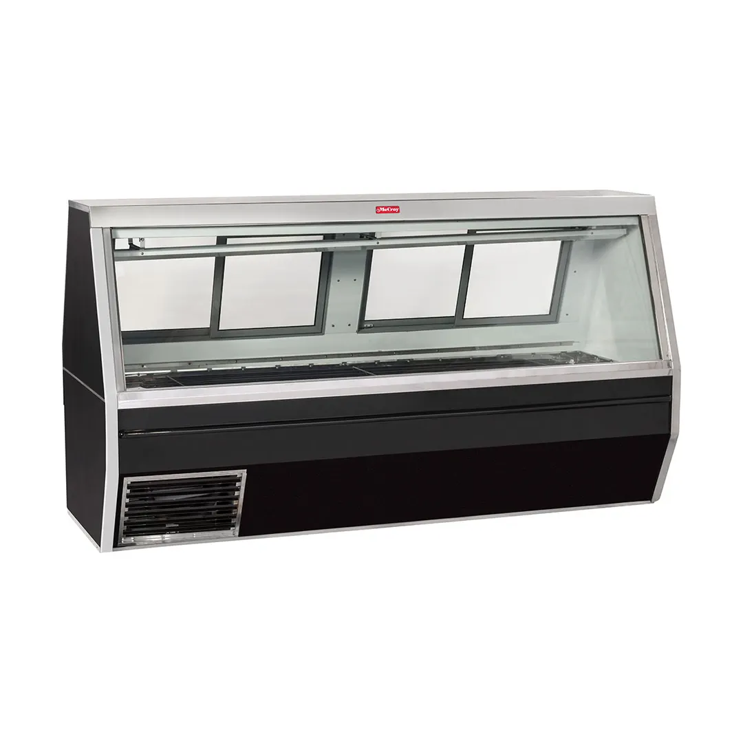 Howard-McCray SC-CMS35-12-BE-LED 143" Double Duty Flat Refrigerated Meat Display Case