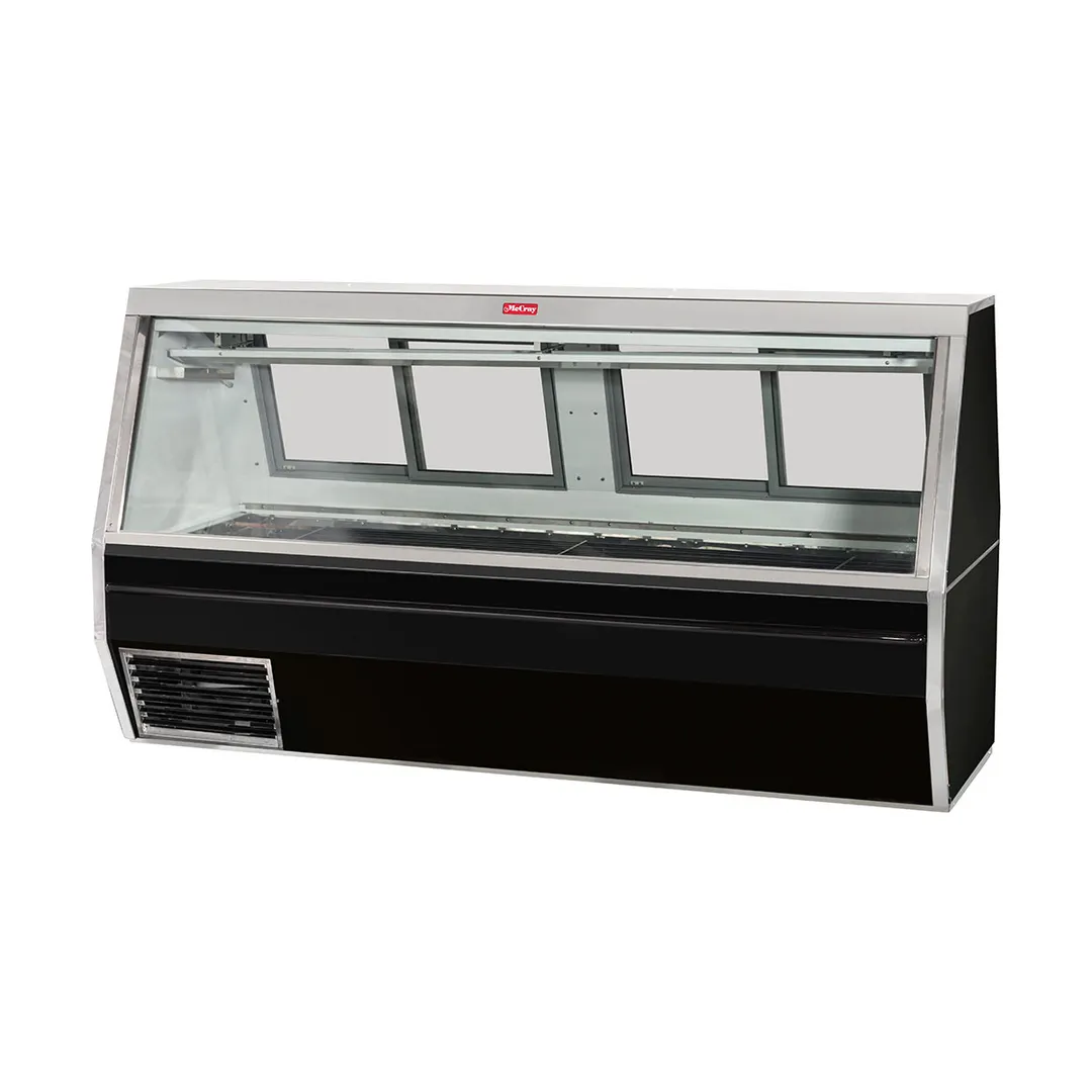 Howard-McCray SC-CMS35-12-BE-LED 143" Double Duty Flat Refrigerated Meat Display Case