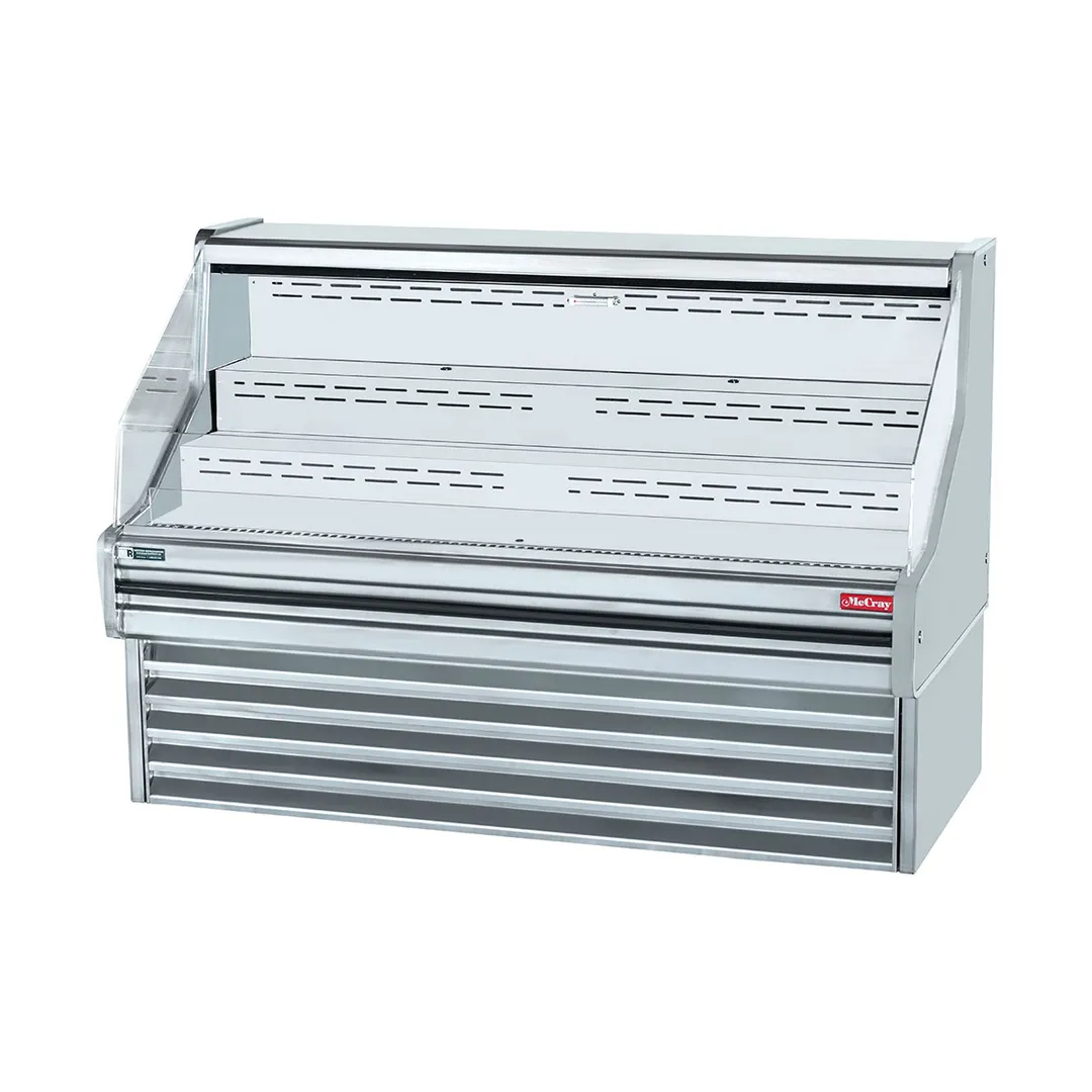 Howard-McCray SC-OS30E-4-S 51" Horizontal Impluse Open Merchandiser, Stainless Steel, Self-Contained