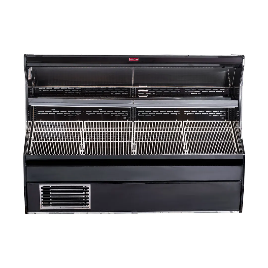 Howard-McCray SC-P32E-4S-B-LED 50" Refrigerated Produce Display Case, Black