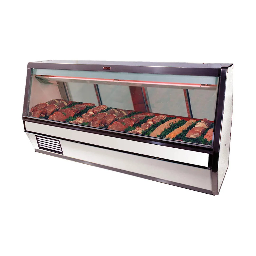 Howard-McCray SC-CMS40E-10-LED 125" Single Duty Flat Refrigerated Meat Display Case