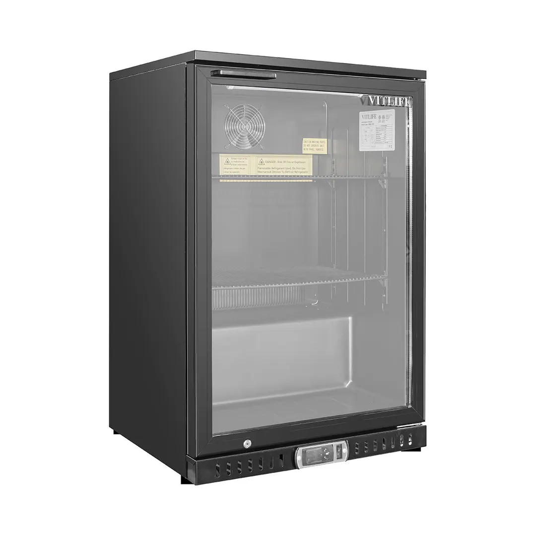 Vitlife VBBS-138H 23.5" Back Bar Cooler, 4.7 Cu Ft