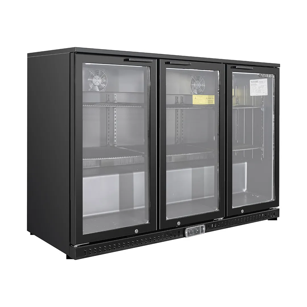 Vitlife VBBT-338H 53" Back Bar Cooler, 11.6 Cu Ft, Swing Doors