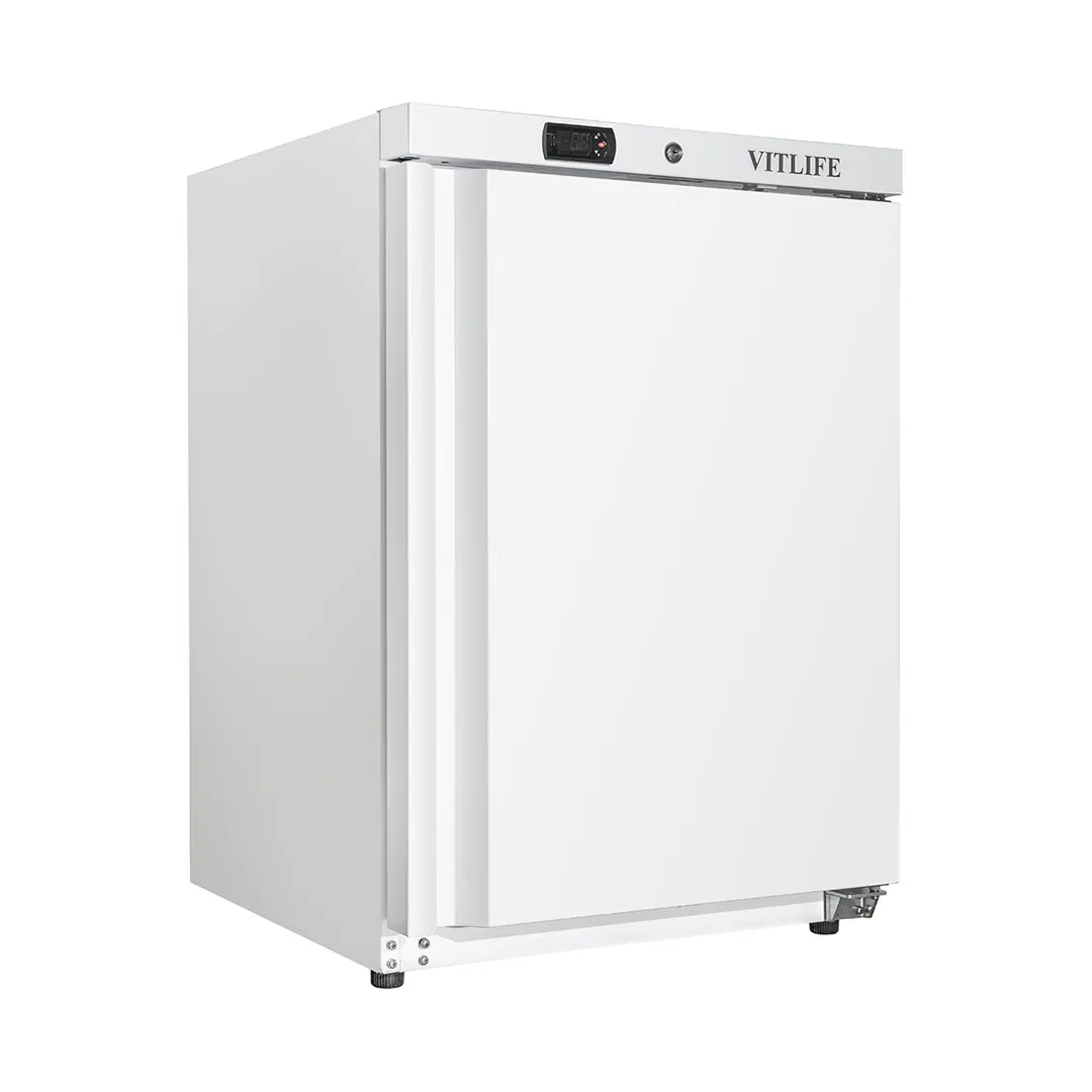Vitlife Commercial VBF200VW 24" Small Reach-In Freezer w/ Reversible Door, 4. cu. ft.