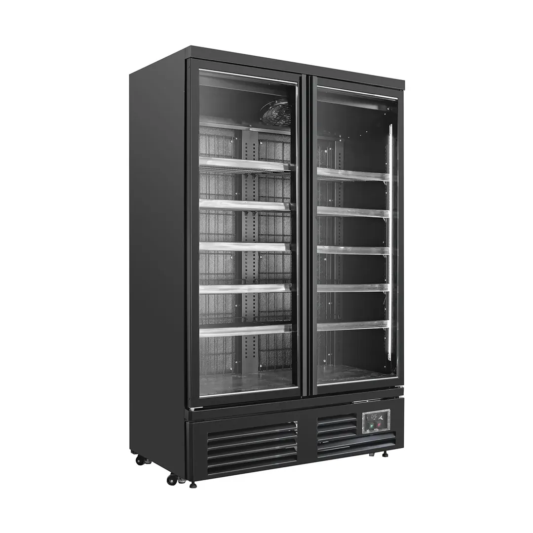Vitlife Commercial VKDC-P1373TG 50" 2-Glass Door Merchandiser Refrigeration, 28.6 cu. ft.