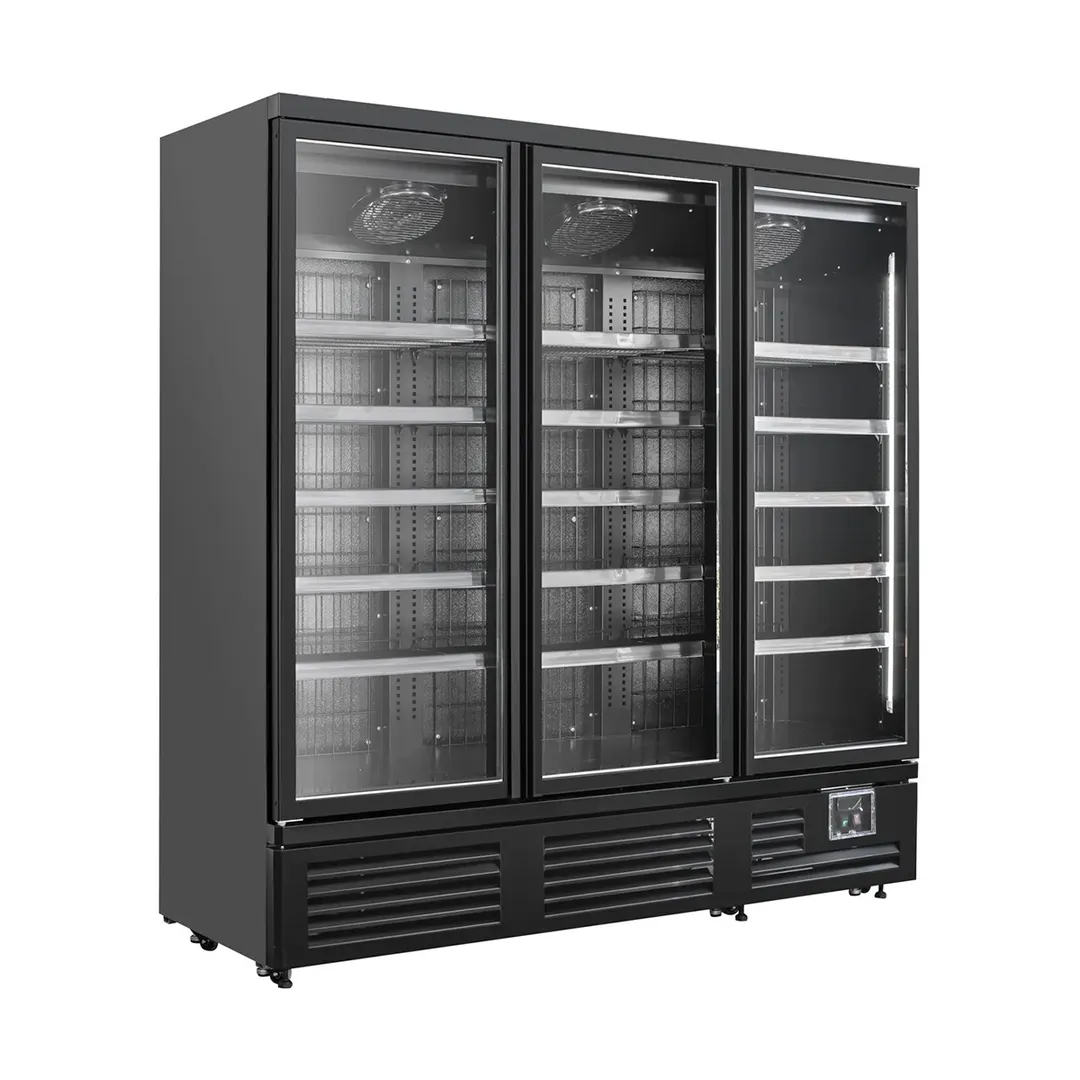 Vitlife Commercial VKDC-P1973TG 75" 3 Glass Door Merchandiser, 43.1 cu. ft., R290 Refrigerant