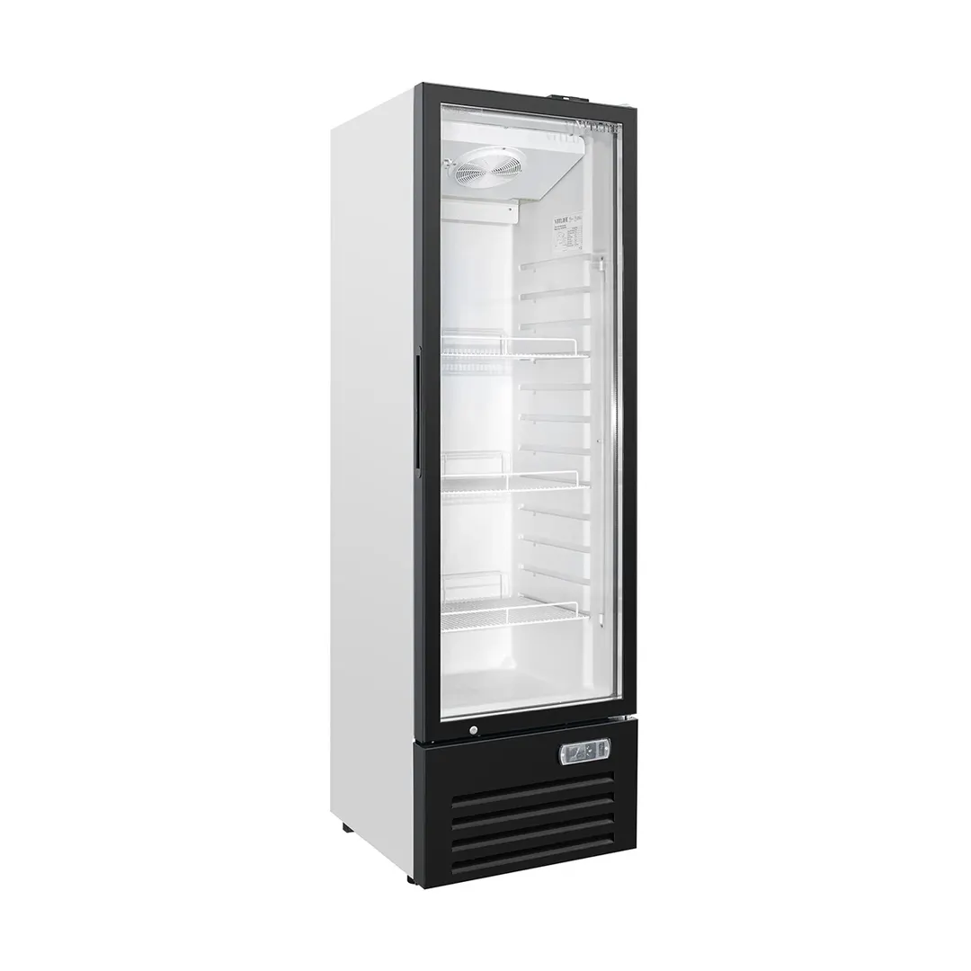 Vitlife Commercial VSC198VTW 20" 1-Glass Door Merchandiser Refrigerator, Bottom Mount, 6.6  cu. ft.