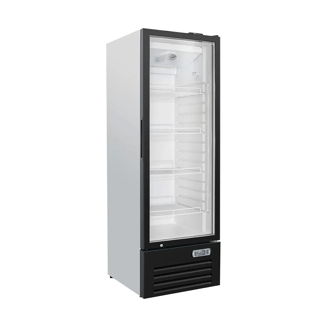 Vitlife Commercial VSC498VTW 28" 1-Glass Door Merchandiser Refrigerator, Bottom Mount, 16.9  cu. ft.