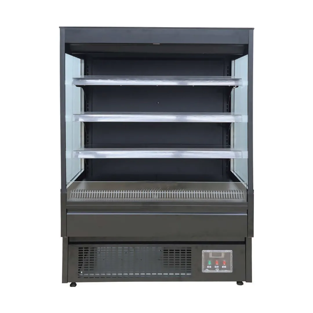 Vitlife Commercial VKMD-P0970SS 36" Self-Serve Open Air Merchandiser, 3 Shelves, 7.6 cu. ft.