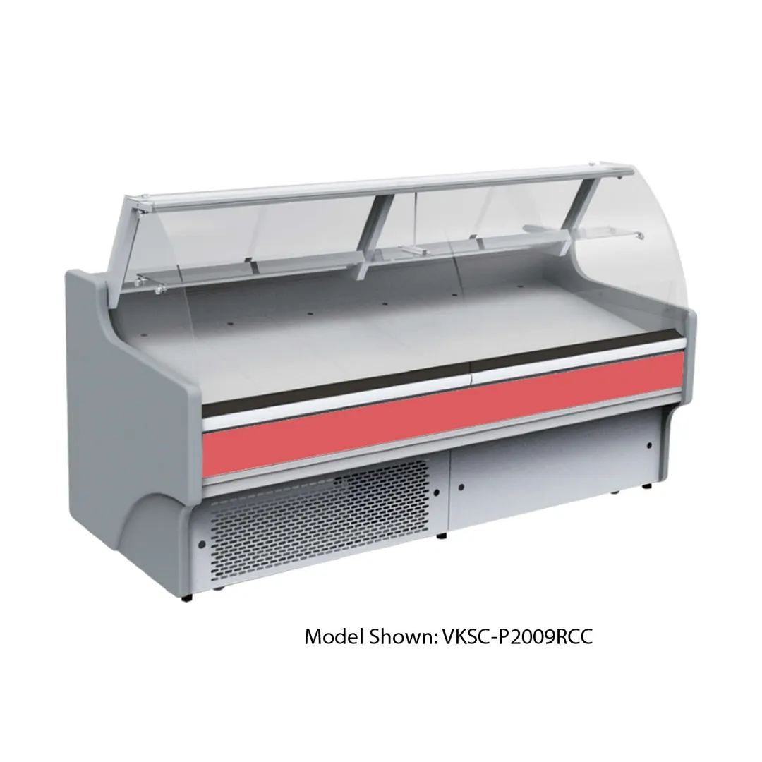 Vitlife Commercial VKSC-P1509RCC 62" Refrigerated Bakery Display Case, 10.2 Cu Ft, R290