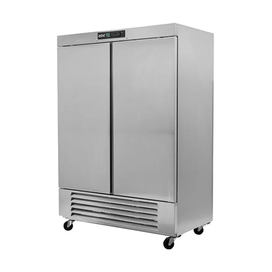 Asber ARF-37-H 32" 2-Solid Door Reach-In Freezer, Bottom Mount, 37 cu. ft.