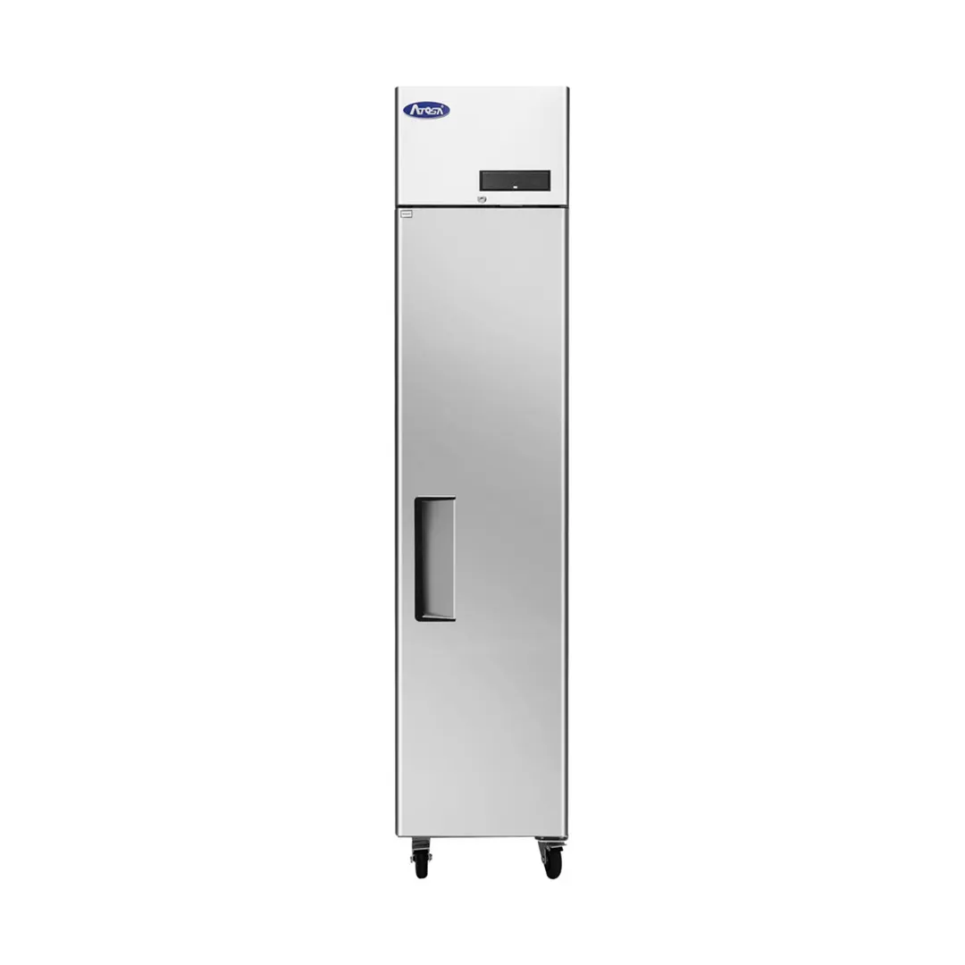 Atosa USA MBF15FSGR 17-7/10" 1-Solid Door Reach-In Freezer, Top Mounted, 13 cu. ft., Stainless Steel