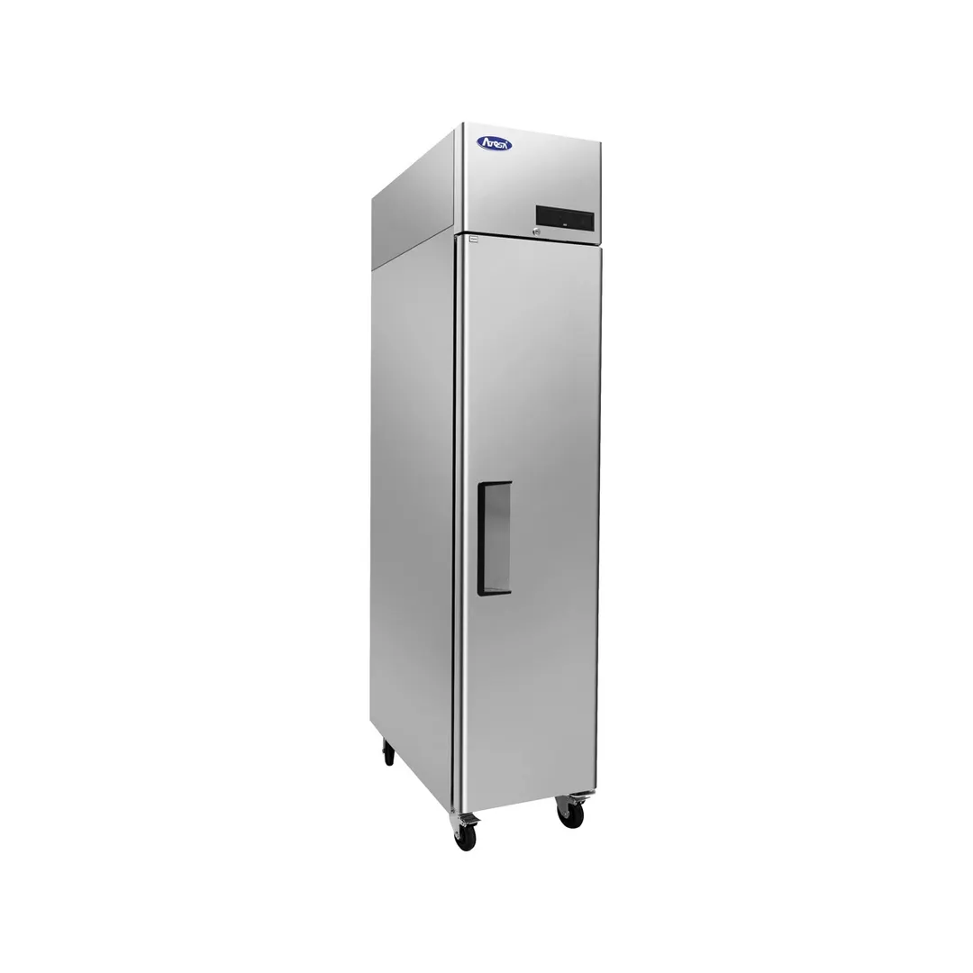 Atosa USA MBF15FSGR 17-7/10" 1-Solid Door Reach-In Freezer, Top Mounted, 13 cu. ft., Stainless Steel