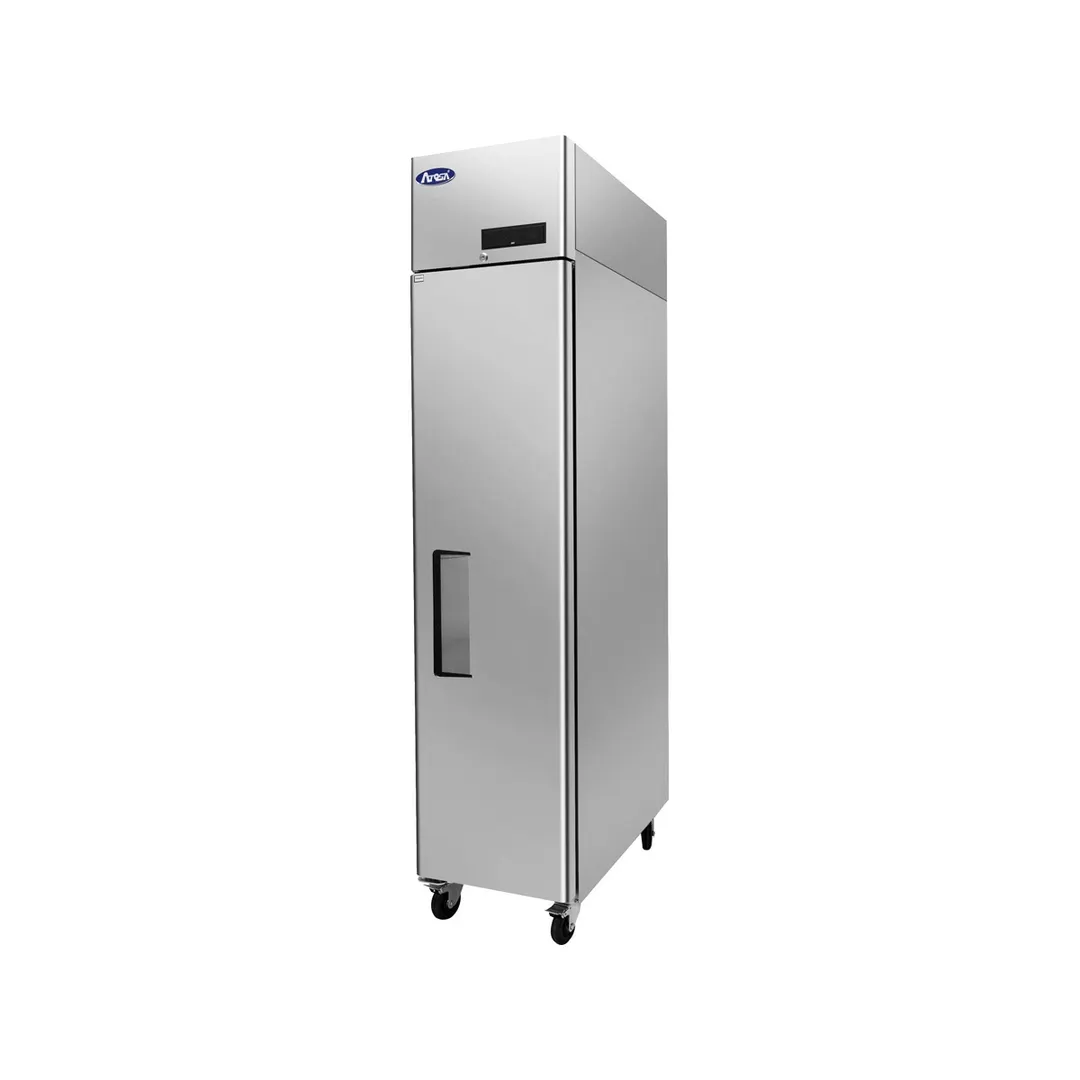 Atosa USA MBF15FSGR 17-7/10" 1-Solid Door Reach-In Freezer, Top Mounted, 13 cu. ft., Stainless Steel