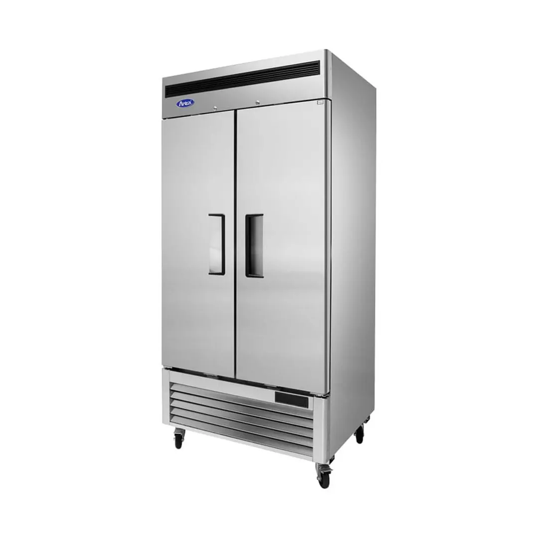 Atosa USA MBF8502GR 40" Two Section Reach-In Freezer w/ 2 Solid Doors, Bottom Mount, 29 cu. ft.