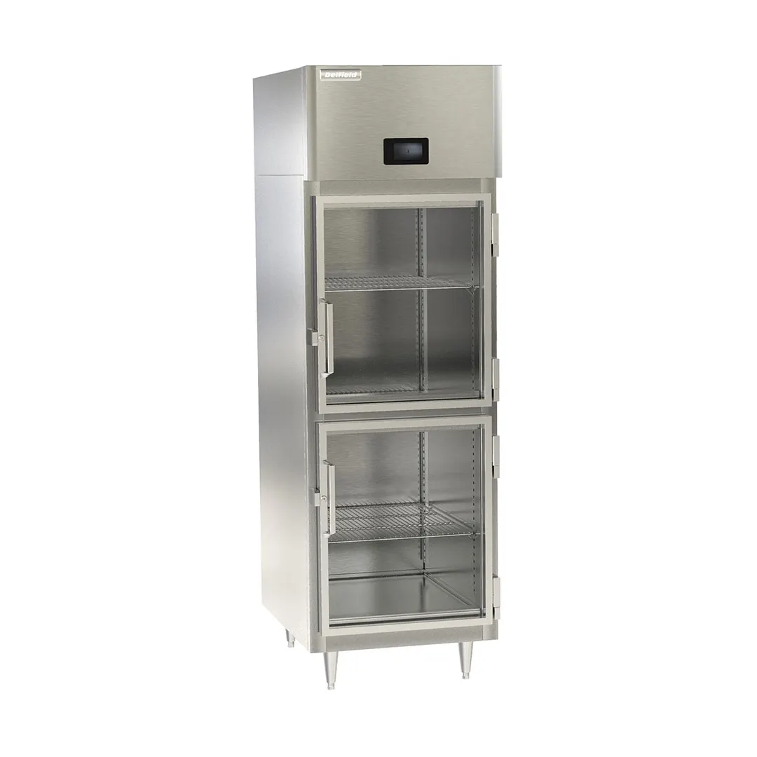 Delfield DSLF1-GH 2 Half Glass Door Reach-In Freezer, Top Mounted, 21 cu. ft.