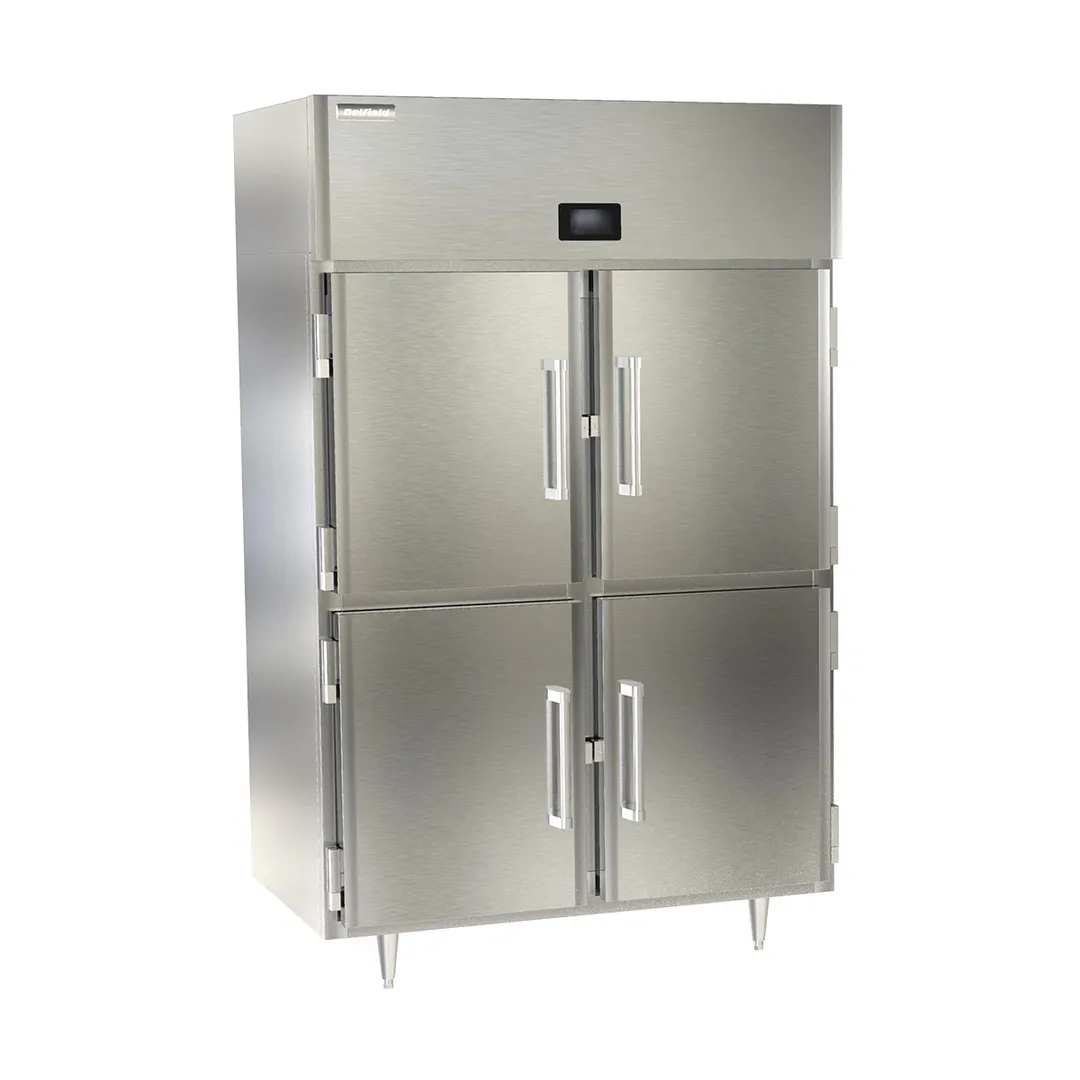 Delfield DSLF2-SH 4-Half Solid Door Reach-In Freezer, Top Mounted, 44.5 cu. ft.