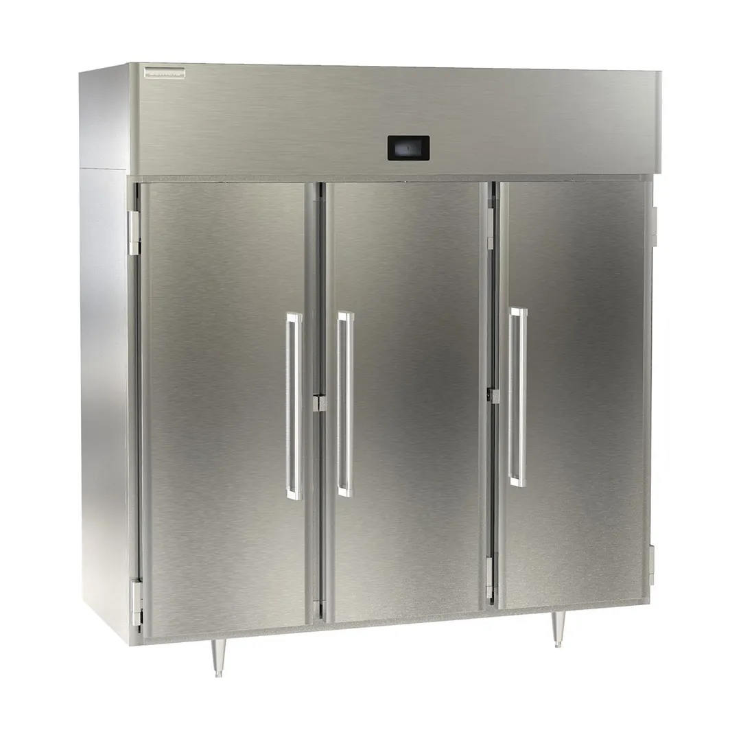 Delfield DSLF3-S 68" 3-Solid Door Reach-In Freezer, Top Mounted, 68.3 cu. ft., Stainless Steel