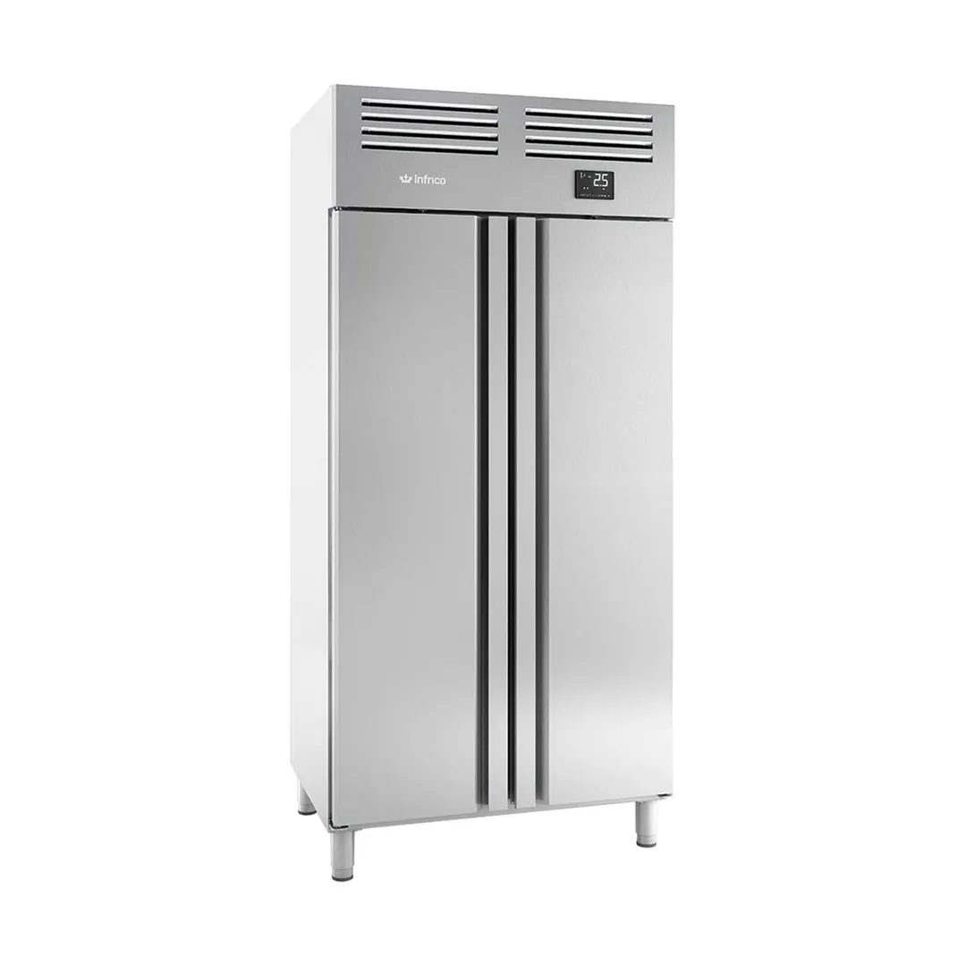 Infrico USA IRR-AGN602BT 38" 2-Solid Door Reach-In Freezer, Top Mounted, 27 cu. ft.