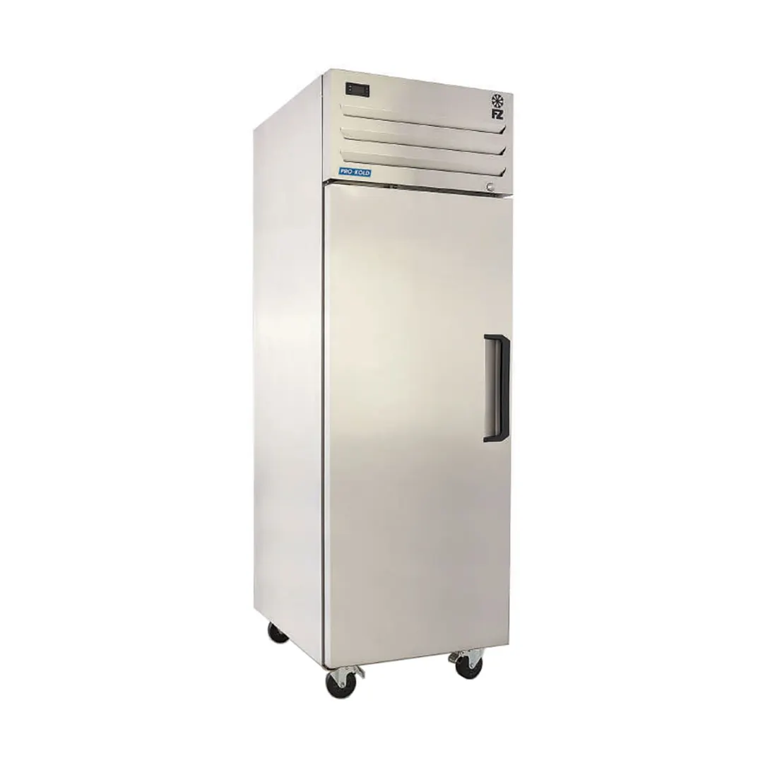Pro-Kold SSF-18-1S 26.2" 1-Solid Door Reach-In Freezer, Top Mounted, 18.41 cu. ft., Stainless Steel