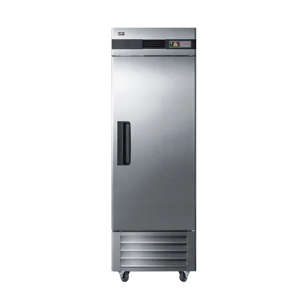 Summit SCFF237 28" One Section Reach-In Freezer w/ Right Hinged Solid Door, Stainless Steel, 23 cu. ft.