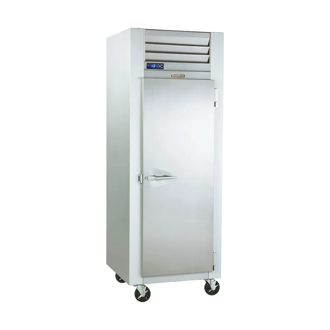 Traulsen G1201- 30" 1-Section Reach-In Freezer, Solid Door, Top Mounted, 23 cu. ft., Stainless Steel Front, Aluminum Sides