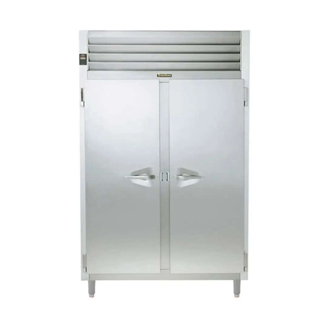 Traulsen RLT232WUT-FHS 58" 2-Solid Door Reach-In Freezer, Top Mounted, 50.5 cu. ft., Stainless Steel