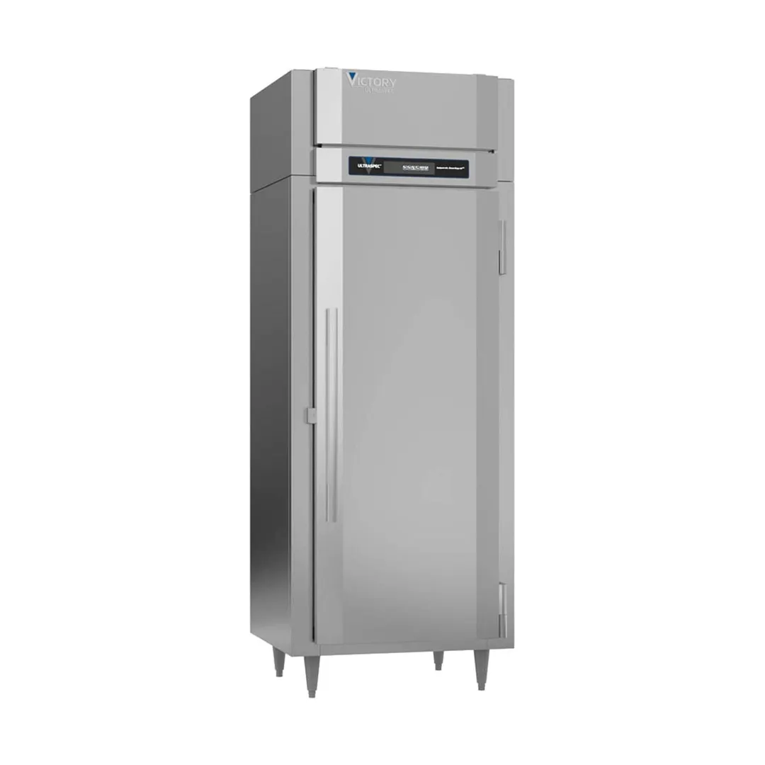 Victory FS-1N-S1-HC 31.25" 1-Solid Door Reach-In Freezer, Top Mounted, 20 cu. ft., Stainless Steel