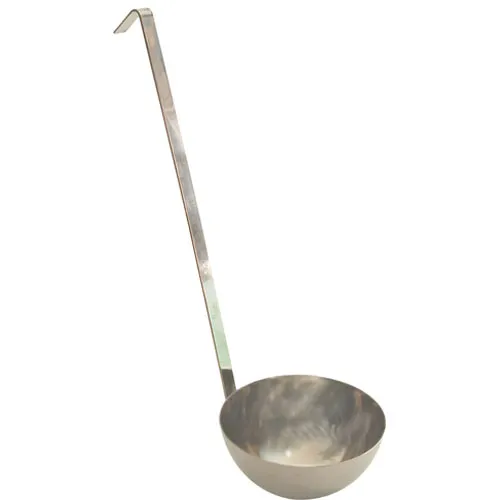 AllPoints 1371150 Ladle, 32‑Oz 1‑Quart Capacity, 14" Stainless Steel Handle, 2‑Piece, 16‑36 Oz