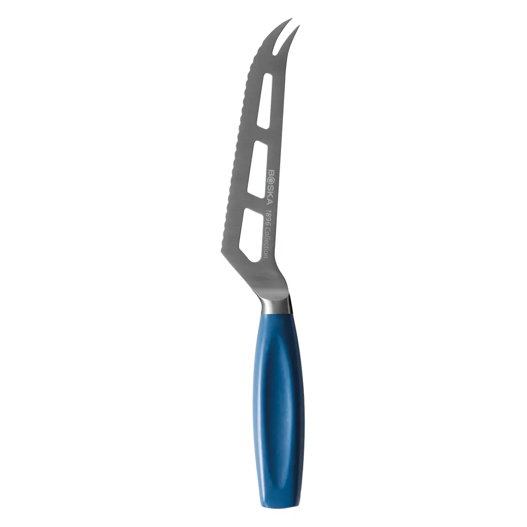 Boska 190033 Universal Cheese Knife, 140mm Blue Stainless Steel Blade, ABS Plastic Handle