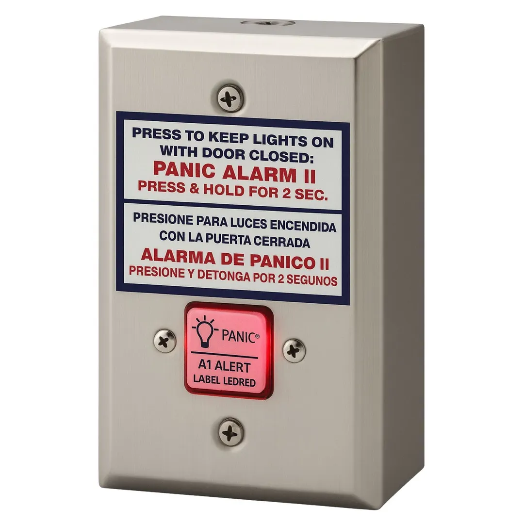 Kitchen Brains IP-1 WE Refrigeration Monitor, Illuminated Pushbutton, Panic & Auto‑Panic Units