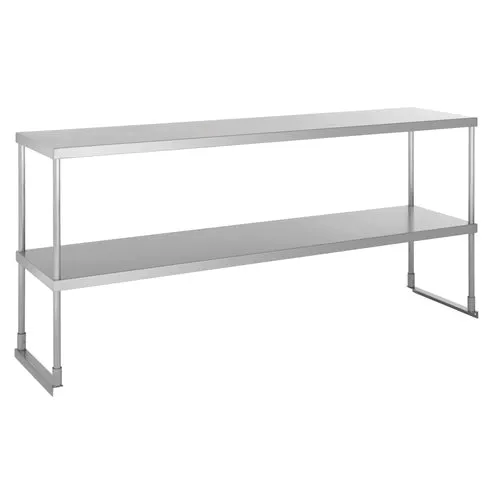 Hubert 28W-387 Kratos Double Overshelf For 12"X60" Worktables