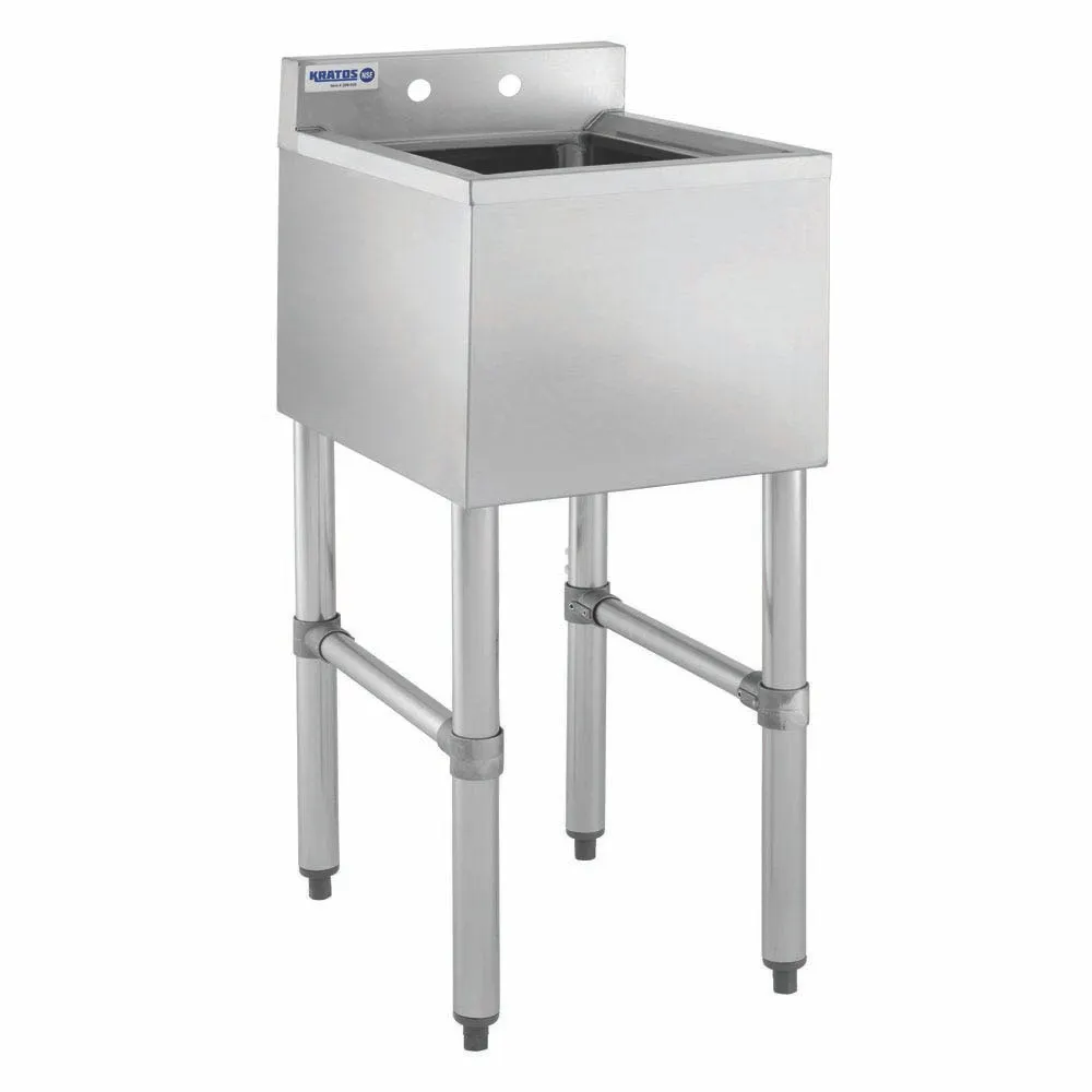 Hubert 29N-025 Kratos® Underbar Hand Sink, 1 Bowl, 14.5"W X 18.75"D X 33"H