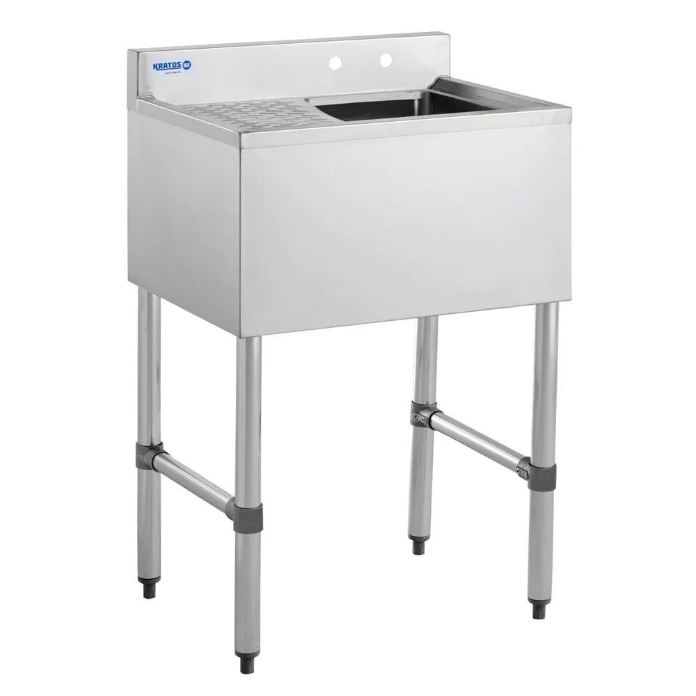 Hubert 29N-026 Kratos® Underbar Compartment Sink, 1 Bowl, 24"W X 18.75"D X 33"H