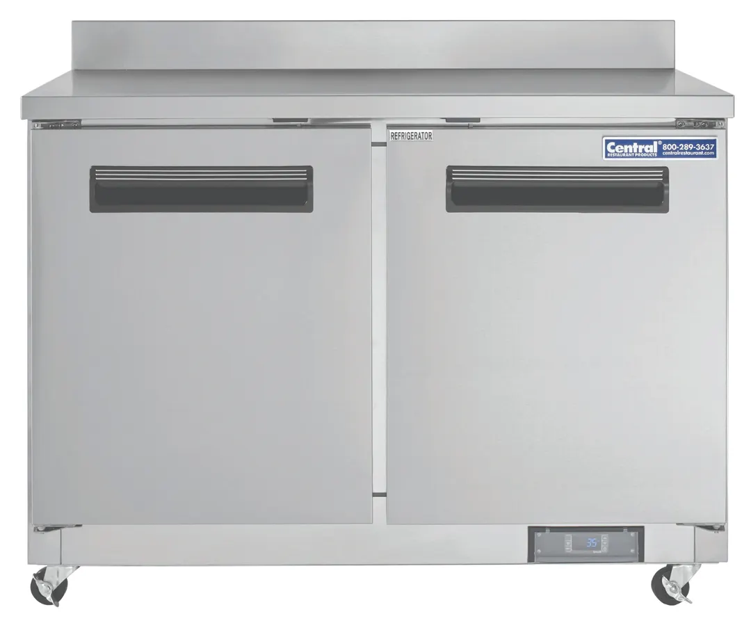 Hubert 69K-095 48" Worktop Freezer, Stainless Steel Exterior, -10°F-10°F temp, 12 cu. ft.