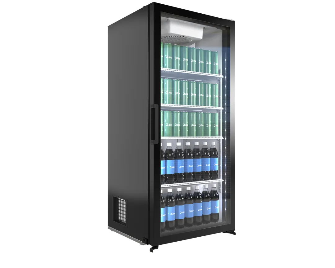 Imbera USA VR11 Merchandiser Refrigerator – 54-7/8" H x 26-5/8" W x 24-7/8" D, 9.4 ft³, ENERGY STAR, LED