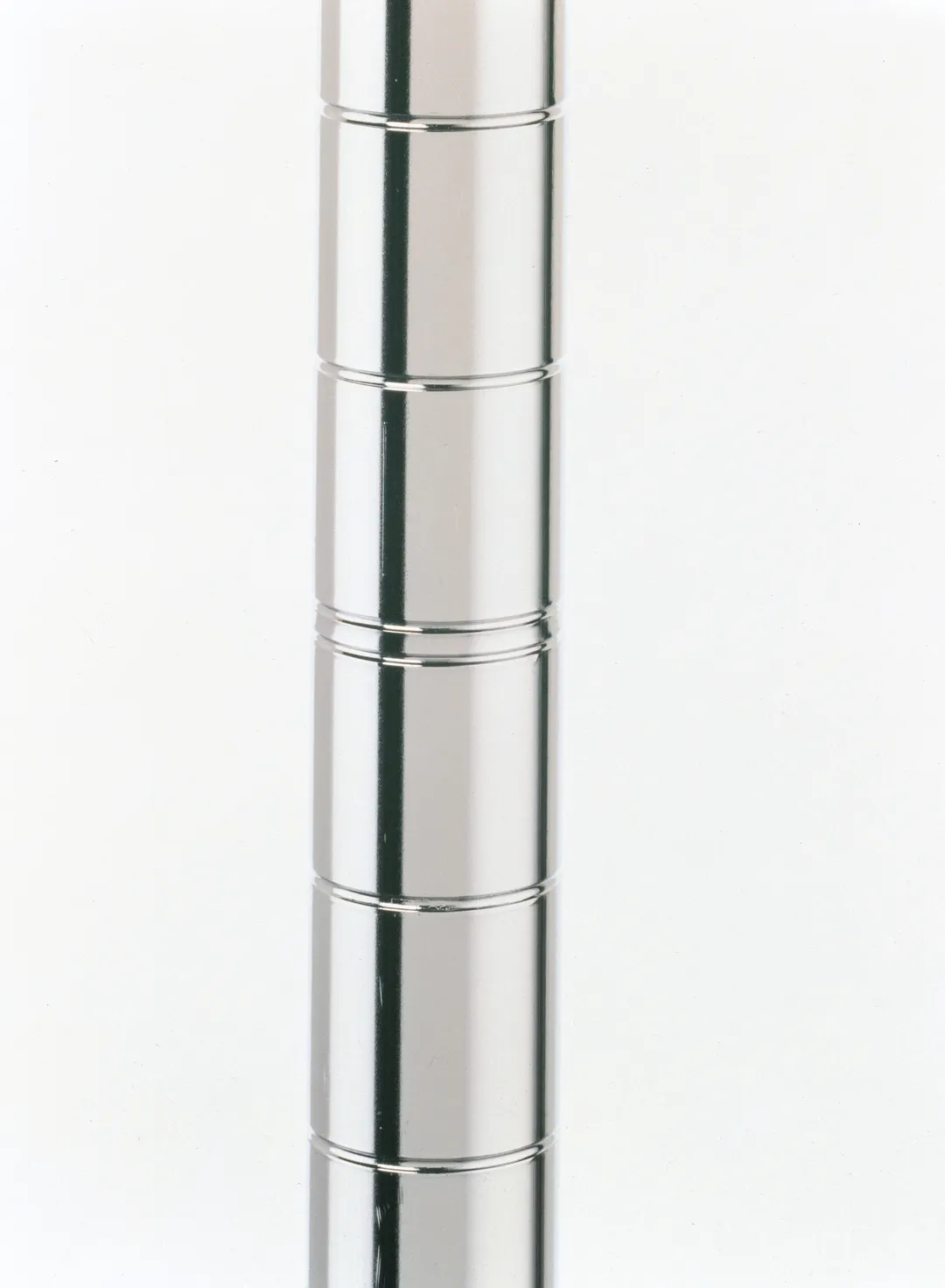 Metro 63PS Post - 62-7/16" 304 Stainless Steel Wire Shelving Post, Adjustable Bolt, Grooved 1" Increments