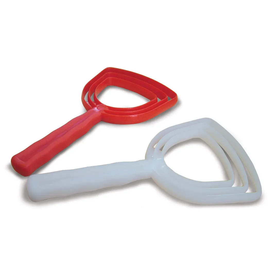 Omcan USA 10459 Square Bone Dust Scraper, Poly Material, White, Kitchen Hand Tool
