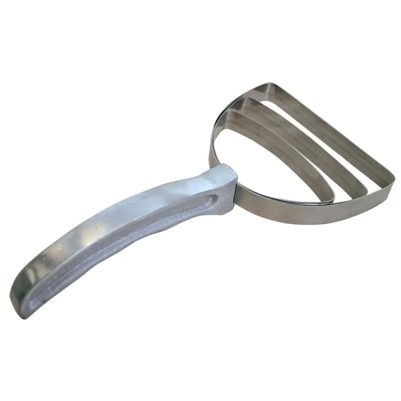 Omcan USA 10460 - Square Bone Dust Scraper, Stainless Steel Construction, Heavy‑Duty Design