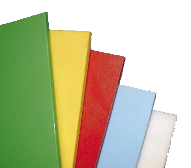 Omcan USA 10542 Plastic Cutting Board, 1/2" Thick White, USDA/FDA/NSF, Made In USA
