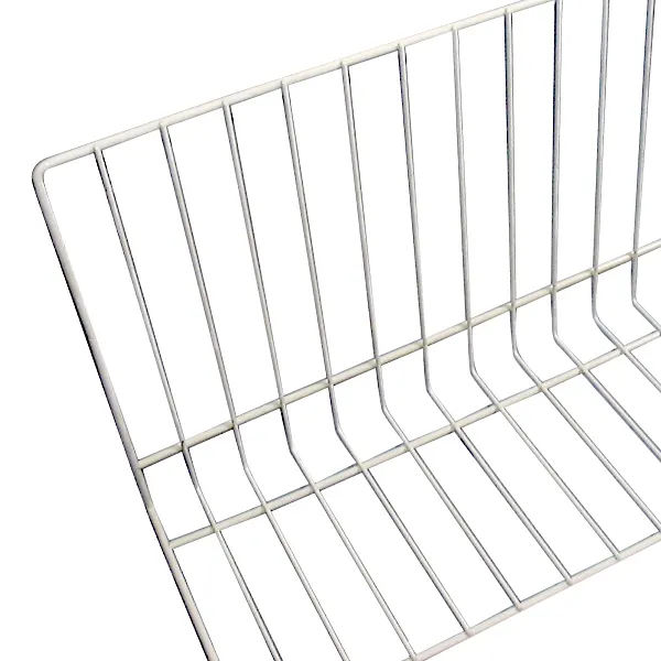 Omcan USA 10745 Freezer Divider, 24" x 12" x 8", White Wire Partition for Commercial Refrigeration