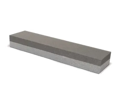Omcan USA 10973 JB8 Combo Bench Stone, Dual Fine/Coarse Grit, Sharpening Stone for Knife Sharpeners