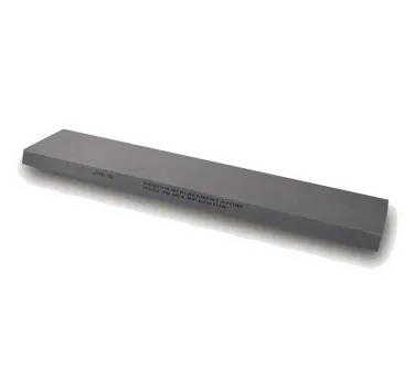 Omcan USA 10974 JM6 Sharpening Stone, Medium Grit Crystolon For Knife Sharpening, 6" X 4"