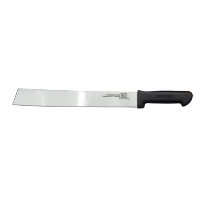 Omcan USA 11515 Watermelon Knife – 14" Stamped, Stainless Steel Blade, Black Plastic Handle