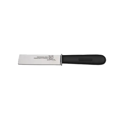 Omcan USA 11601 Produce Knife - 5" , 4-1/2" Stainless Steel Blade, Stamped, Black Plastic Handle