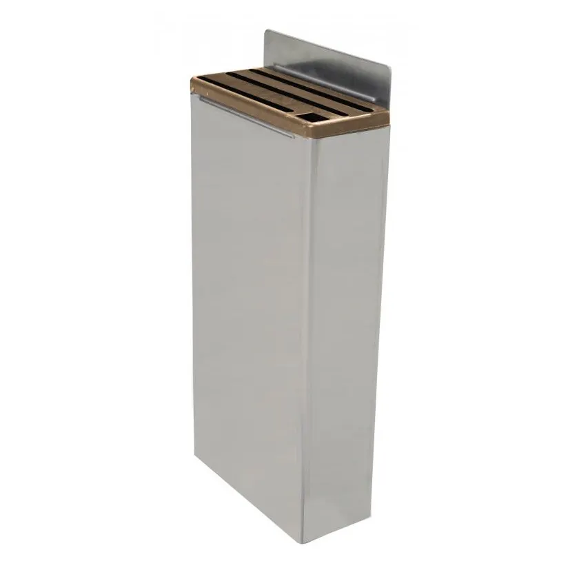 Omcan USA 12920 Knife Rack – Holds 3 Knives + 1 Sharpening Steel, 4 Slots, Plastic Insert, Storage