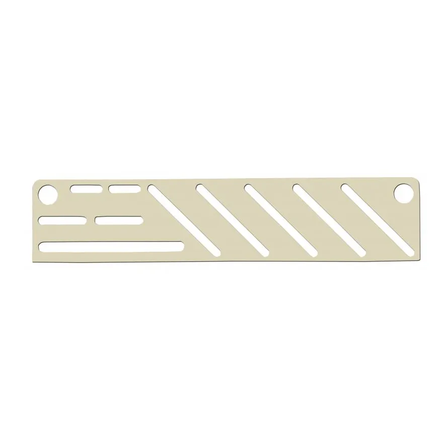 Omcan USA 12934 Tan Insert For Kitchen Knife Rack, Durable Tan, Improves Safe Knife Storage