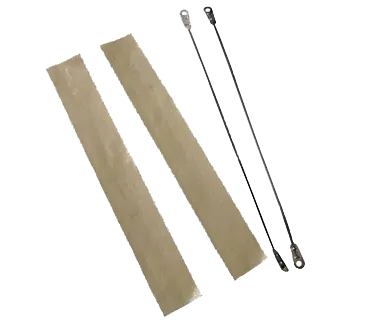 Omcan USA 16041 Element Service Kit for #14450 Bag Sealer, 2 Wires & 2 Teflon Strips, CE Certified