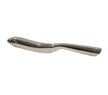 Omcan USA 18355 Manual Fish Scaler - Heavy-Duty Stainless Steel Hand Tool for Commercial Seafood